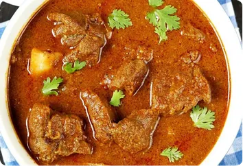 Delicious Kerala Lamb Curry - Signature Dish at RARA Kew